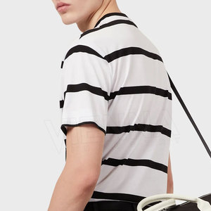 T-shirts pour hommes 100% coton de haute qualité, logo personnalisé, t-shirt unisexe, impression vierge, t-shirts imprimés en polyester et coton pour hommes - Product Image 5