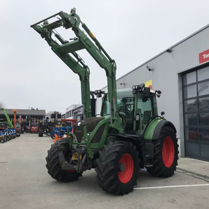 รถแทรกเตอร์ Fendt 516 Vario มือสองระบบควบคุมสภาพอากาศอัตโนมัติความเร็ว50กม./ชม. ระบบไฮดรอลิกด้านหน้า