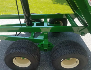 Remolque de descarga de servicio pesado TurfTime Modelo Ancho total 80 Capacidad de remolque 7 toneladas de caballos de fuerza 50-75 HP para tractor - Product Image 6