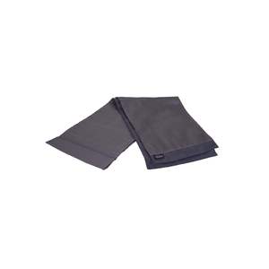 Anthracite Gray Silvery Elegant Patterned Jacquard Woven <b>Wool</b> Double Sided <b>Scarf</b> - Product Image 1