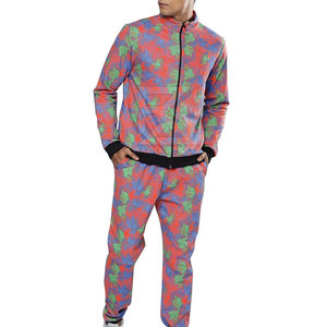 ชุดวอร์มพิมพ์ลายซับลิเมชันสำหรับผู้ชายชุดวอร์มใส่สบายน้ำหนักเบามีซิป - Product Image 1