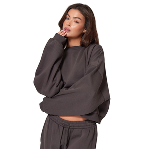 Titlists Blanc Femmes Costume Empilé Streetwear Survêtement Survêtement Deux Pièces Jogger Flare Pantalon Ensembles Baggy Survêtement Ensemble - Product Image 4