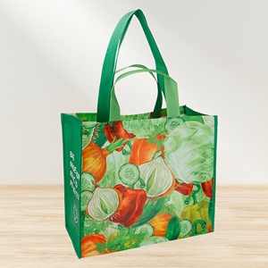 Sac de courses en tissu non tissé avec motif personnalisable et options multi-tailles - Product Image 3