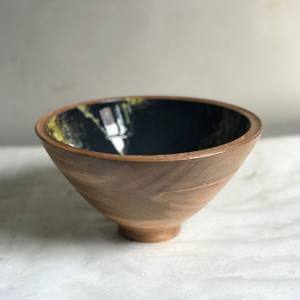 Bol à mélanger en bois de manga massif, personnalisé avec impression sur mesure, à salade de Fruits, avec cuillère, Set de service - Product Image 3