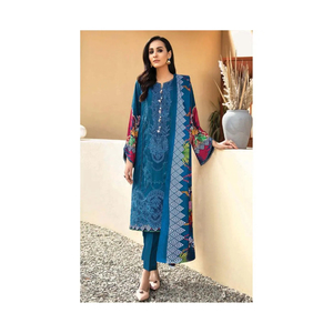 ชุดสนามหญ้าสำหรับผู้หญิง Salwar Kameez-organza คอลเลกชันแฟนซี - Product Image 5
