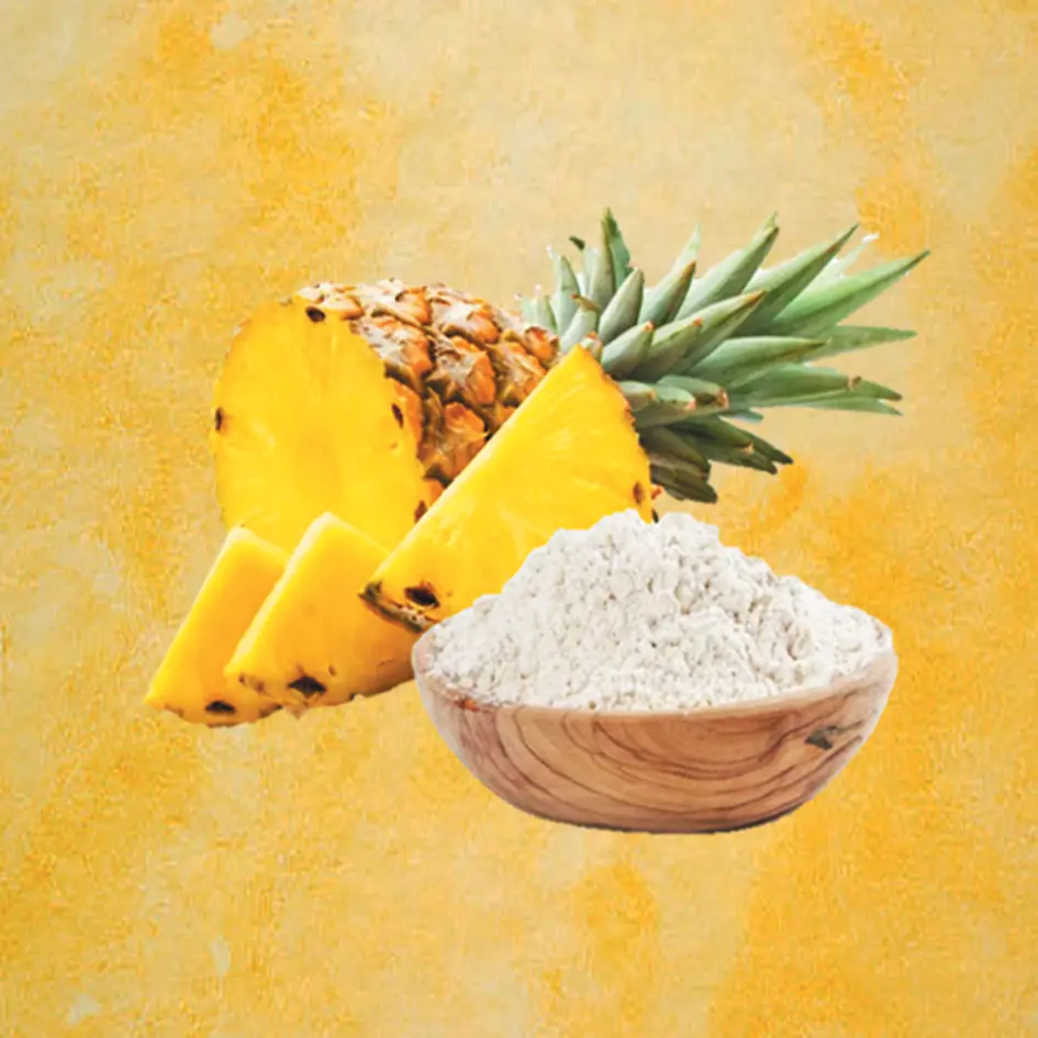 High Fiber Pineapple dietary fiber Powder made from real pineapples Dietary Supplement Dietary Fiber Probiotic Wholesale Non GMO