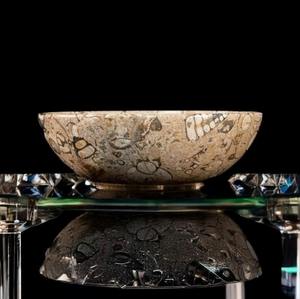 Bol décoratif en bois fabriqué à la main pour centre de table plat de présentation en bois naturel rustique pour la maison salon et décor de cuisine - Product Image 2