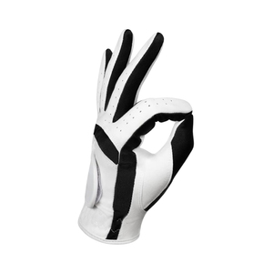 Nuevo logotipo personalizado Los mejores guantes de golf de cuero Cabretta Tela transpirable Logotipo personalizado Material suave Guantes de golf de piel de oveja duraderos - Product Image 2