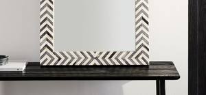 Decoración de lujo de diseñador de espejo de pared Rectangular con incrustaciones de resina Premium para hogares y oficinas - Product Image 4