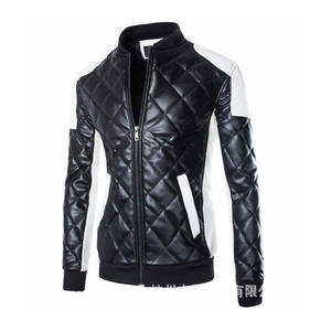 ENS-Chaqueta de piel de cordero en negro, chaqueta de cuero suave de último nivel, en blanco de alta calidad - Product Image 4