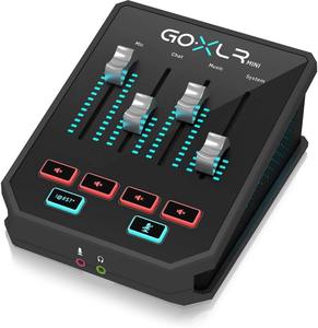 มิกเซอร์เสียงแบบพกพา NEW Go XLR Mini USB สำหรับสตรีมมิ่ง  ตัวสร้างอินเทอร์เฟซแบบพลาสติก ใช้พลังงานจาก USB - Product Image 1