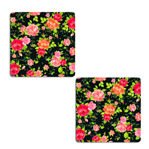 Populaire MDF fleur bois caboteur bureau vaisselle décorative pour hôtel Restaurant maison cuisine salle à manger boisson thé tasse à café - Product Image 6