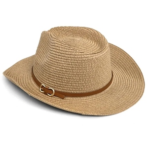 Sombrero de vaquero de cuero de verano superventas con logotipo de impresión personalizado Accesorio deportivo de moda de nuevo estilo a un precio inmejorable - Product Image 3
