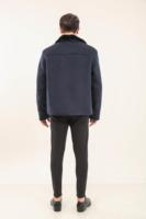 Parkas en peau de mouton de qualité supérieure, fabriquées à la main, respirantes, tissées, pour hommes, hiver, Valeriano Romano, col en V, épaisses, logo personnalisé, coton