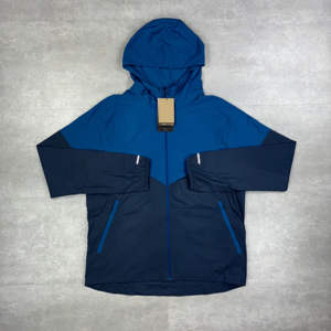 Ensemble de survêtement unisexe personnalisé imprimé, style streetwear, 2 pièces, coupe-vent uni, séchage rapide, sweat à capuche et short pour homme - Product Image 3