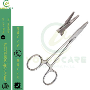 Portaagujas quirúrgico de acero inoxidable Certificado CE de alta calidad, instrumentos de 26,0 cm, portagujas Mayo Hegar, potencia Manual - Product Image 6