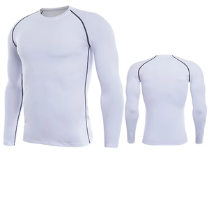 Rashguard Personalizado Transpirable con Protección UV para Adultos, Tallas Grandes, para Gimnasio, Jiu Jitsu, BJJ, Grappling, Natación y MMA - Product Image 1