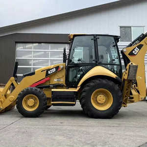 Retroexcavadora Cat 420f en buen estado, ruedas Caterpillar, retroexcavadora de segunda mano, cargadora usada, precio barato - Product Image 4