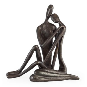 La sculpture décorative élégante d'objet de table ajoute le charme accrocheur de luxe moderne et l'accent élégant de maison - Product Image 4