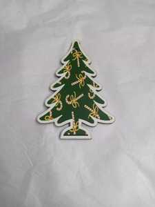 แผ่นงาช้างเพลงประดับต้นคริสต์มาสเครื่องประดับรู้สึกปักสำหรับตู้ซุ้มสำหรับตกแต่งคริสต์มาส - Product Image 4