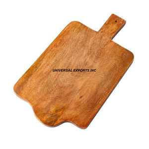 Tabla de cortar de madera con acabado natural, tabla de cortar de calidad superior hecha a mano, nueva tabla de cortar clásica y elegante - Product Image 5