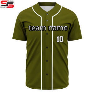 Camiseta de Béisbol Personalizable de Alta Calidad, Sublimación, Liga Escolar, Malla Transpirable, Ropa Deportiva, Impresión de Nombre y Número, Talla Grande - Product Image 6