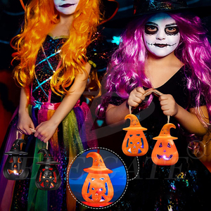 Decorazioni di Halloween: Cappello da Strega e Zucche Ornate - Product Image 3