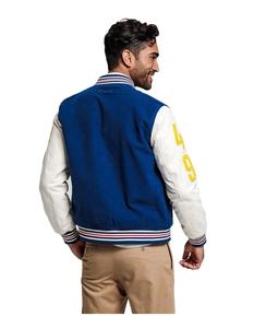 Letterman Wool Varsity Jacket Chaquetas universitarias Venta al por mayor Chaquetas universitarias de manga de cuero personalizadas - Product Image 3