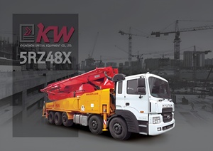 KYUNGWON Special Equipment Concrete Pump Truck, Concrete Pump, Placing Boom, CPT - Product Image 4