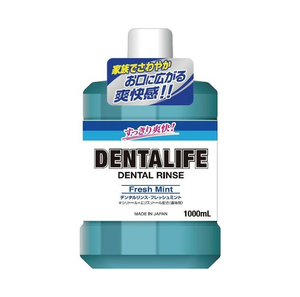 Lotion pour le bain de bouche Dentalife à la menthe fraîche 1000 ml - Product Image 1