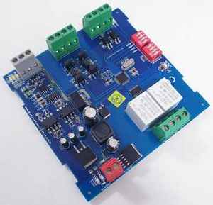 Module IO avec 2 entrées numériques, 2 sorties numériques, 2 entrées analogiques, interface Modbus RS485, mémoire ROM et RAM - Product Image 2