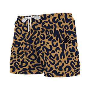 OEM Custom Quick Dry Men's Sportswear Recycled Surf Board Swimming Trunks <b>Shorts</b> Waterproof Leopard Dot Adults Beachwear Bikinis - Product Image 2