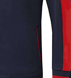 Chándal de servicio OEM, ropa deportiva para hombres, personalizado, ajustado, gimnasio, cómodo, chándal para hombres, ropa informal de doble color para uso al aire libre - Product Image 2