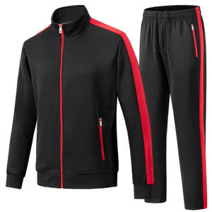 Wholesale OEM 100% Cotton Full Zip <b>Tracksuit</b> Man Sets High Quality <b>Tracksuit</b> for Men Sets Custom logo Sport <b>Tracksuit</b> for Men - Product Image 1