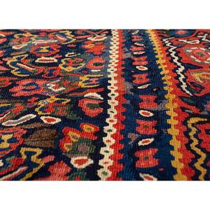 Alfombra Rectangular Grande de Lana y Yute Hecha a Mano Aalam Azul, 9x12, con Patrón de Medallón para el Hogar, Pasillo, Entrada, Modelo Paem-858 - Product Image 3