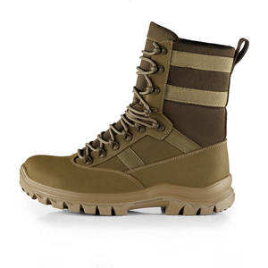 Men's <b>High</b>-<b>Top</b> Steel Toe Leather+Rubber Hunting <b>Boots</b> for Winter Work Outdoor Hiking Training and Tactical Use - Product Image 6
