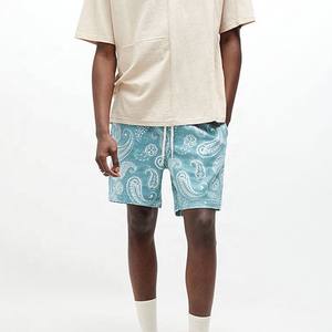 Wholesale Summer <b>Men's</b> 100% Cotton Printed Shorts Custom Beach Shorts Sublimated High Waisted Soft Comfortable <b>Stretchy</b> Shorts - Product Image 6