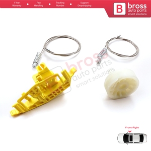 ชุดซ่อมแซมกระจกหน้าต่าง BWR885ชุดประตูหน้าขวาสำหรับ Doblo MK2 263 2010-2020 Combo D 51810879 - Product Image 5