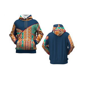 Sudadera con capucha transpirable de algodón 100% de alta calidad, impresa y bordada personalizada con técnicas de sublimación, Sudadera con capucha de sublimación básica - Product Image 1
