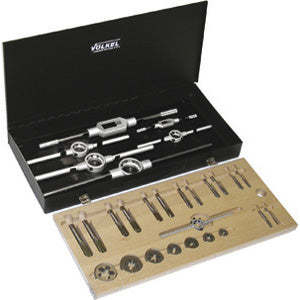 American Thread UNF-9400GC Assorted Sizes <b>Tap</b> and Die in Box for <b>Threading</b> - Product Image 1