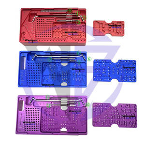 Mini Placa Ortopédica de Fragmentos y Sistema de Tornillos, Juego de Instrumentos de Placa de Bloqueo Quirúrgico, Material de Acero Inoxidable, Logotipo Personalizado - Product Image 6