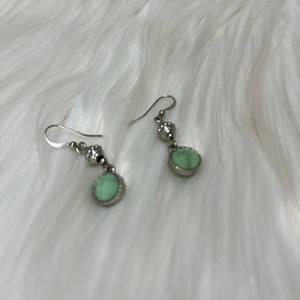 Argent Dangle Turquoise Exotique Boucle D'oreille À La Main Boho Bijoux Déclaration Boucles D'oreilles Cadeau pour les Femmes Style Unique - Product Image 2