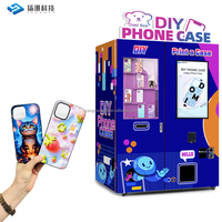 Máquina Expendedora Inteligente Personalizada, Sistema Rentable de Fábrica, Alta Rentabilidad, Máquina Expendedora Automática DIY para Impresión de Fundas de Teléfono
