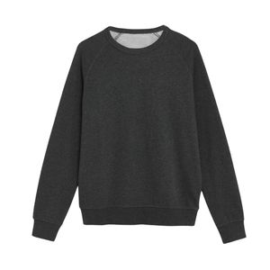 Raglan Sleeve Vintage Winter Pullover Designer Streetwear Sweatshirt Embroidered Customized Logo Men's Fleece 100% Cotton Solid - Product Image 4
