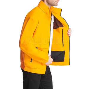 Nueva moda a prueba de viento hombres Taslan Nylon chaqueta 2024 Color sólido Casual hombres Taslan Nylon chaqueta Streetwear - Product Image 6