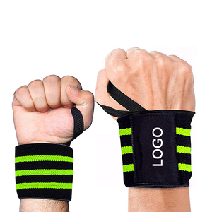 GAF, muñequeras de levantamiento profesional con logotipo de goma personalizado para entrenamiento cruzado, muñequeras de levantamiento de pesas para levantamiento de pesas OEM - Product Image 4