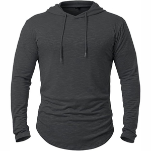 Vente en gros de pulls à capuche en polyester et coton 320 GSM pour hommes, sweats à capuche de haute qualité, impression numérique, service OEM disponible - Product Image 5