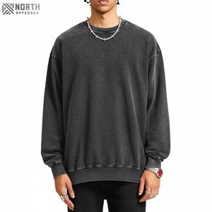 2025 fabricants impression personnalisée 350gms sweats à capuche de haute qualité sweats surdimensionnés unis sweats à capuche et sweat-shirts pour hommes lavés - Product Image 1