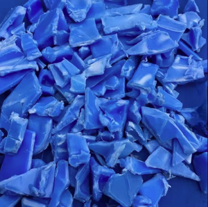Flocons de HDPE recyclé en vrac de qualité film d'extrusion bleu pour applications de soufflage – Fournisseur - Product Image 3