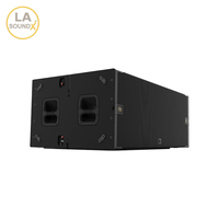Subwoofer passif double 18 pouces XB218SUB 141 dB 30 Hz-120 Hz pour systèmes de sonorisation de tournée et de concert